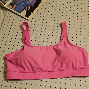 Chic Pink Bikini Top